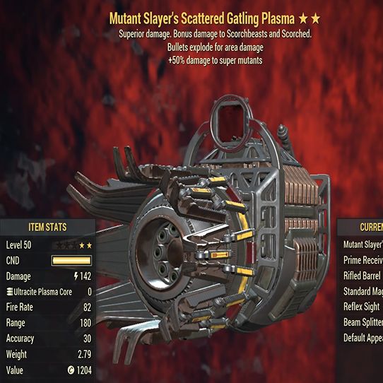 Weapon MSE Gatling Plasma RARE Game Items Gameflip