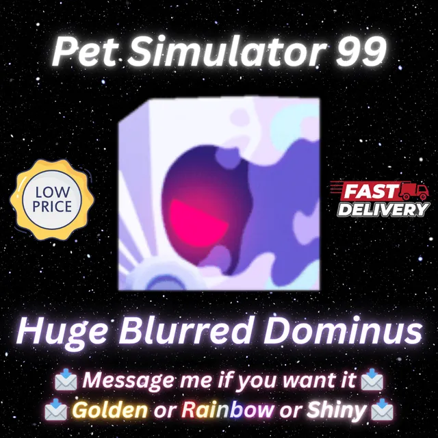 Huge Blurred Dominus Roblox Game Items Gameflip