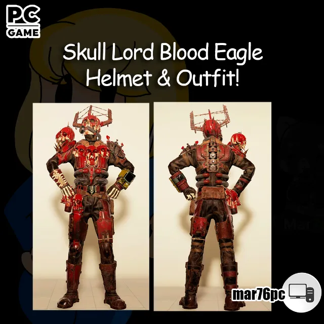 Skull Lord Blood Eagle Set Fallout 76 Game Items Gameflip