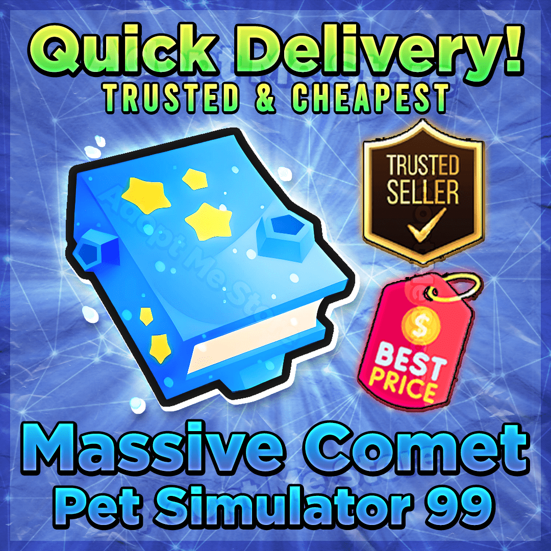 Pet Sim Massive Comet Enchant Game Items Gameflip