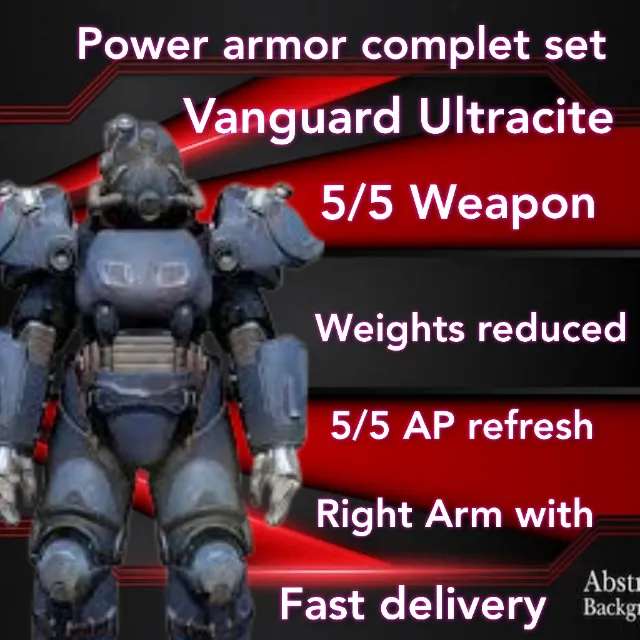 Vanguard Wwr Ap Ultracite Fallout Game Items Gameflip