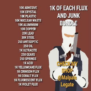 Big Flux Junk Deal Fallout Game Items Gameflip