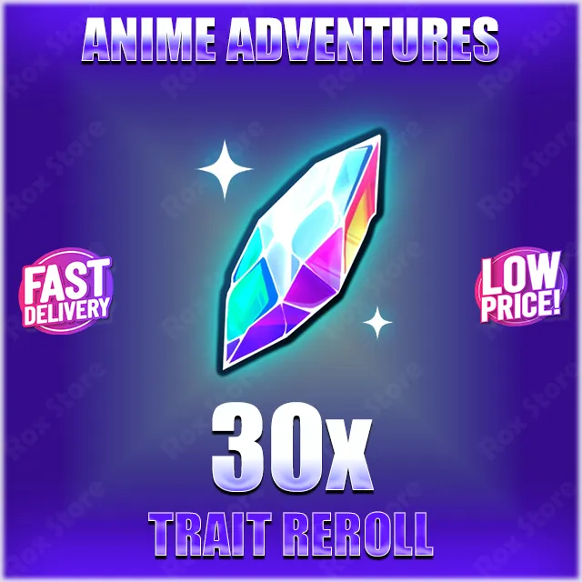 Anime Adventures Trait Reroll Anime Adventures Game Items Gameflip