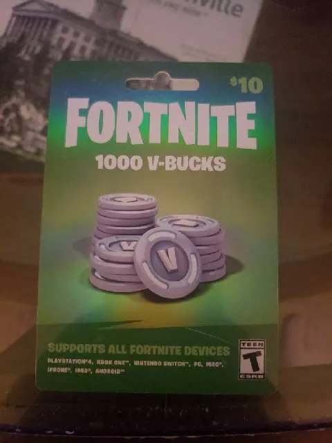 Code Vbucks Instant Fortnite Game Items Gameflip