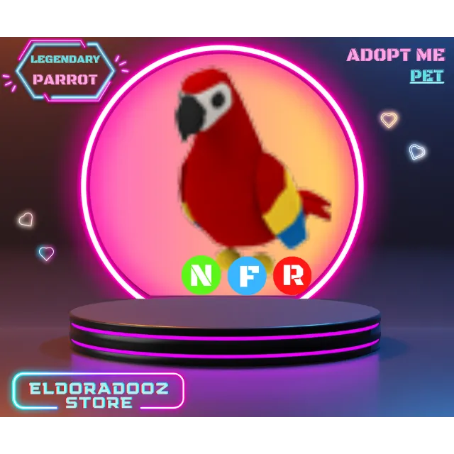 NFR PARROT Adopt Me Game Items Gameflip