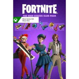 FORTNITE THE HIGH STAKES CLUB PACK DLC TURKEY XBox One Games