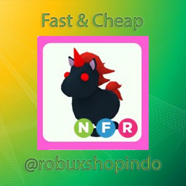 Pet NFR Evil Unicorn Game Items Gameflip