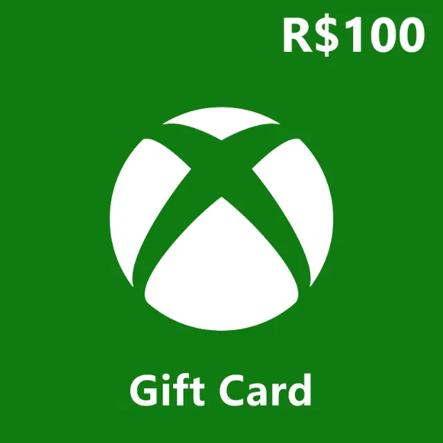 Xbox Live 100 BRL Gift Card Brazil Xbox Gift Card Tarjetas De