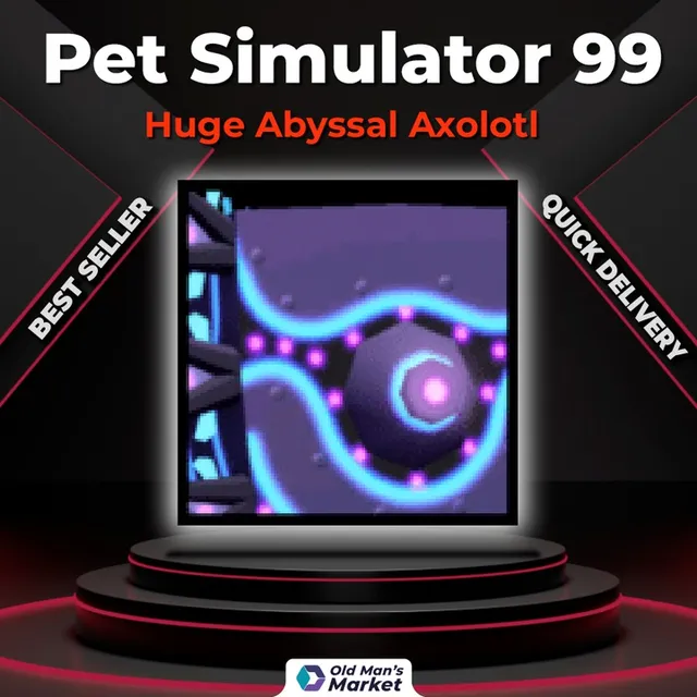 Huge Abyssal Axolotl Roblox Game Items Gameflip