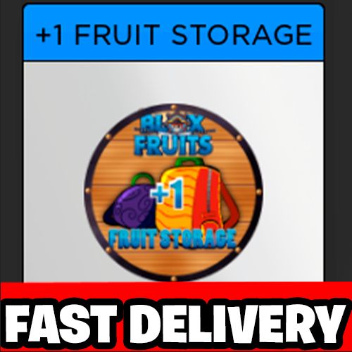 Blox Fruits Fruit Storage Gamepass Game Items Gameflip