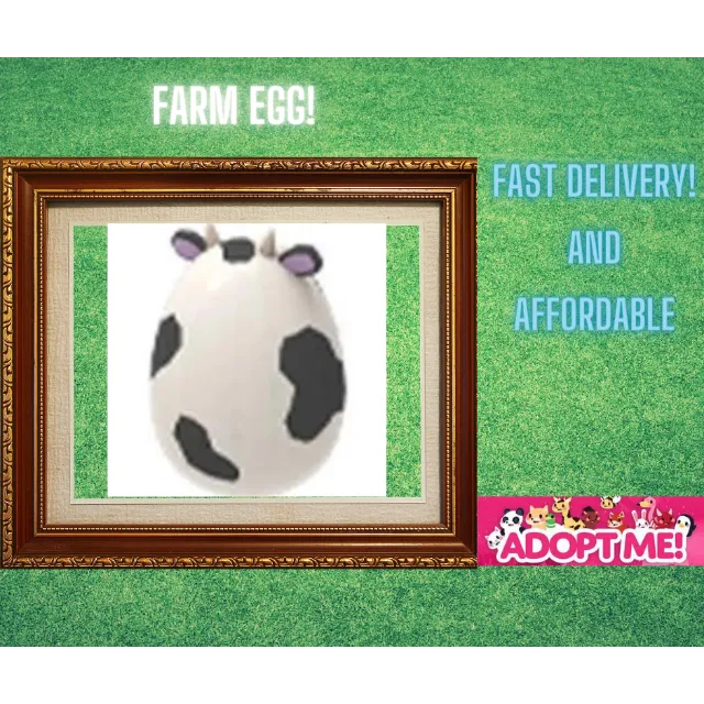 Farm Egg Adopt Me Game Items Gameflip