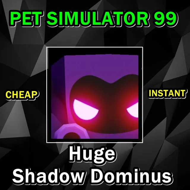 HUGE SHADOW DOMINUS Roblox Game Items Gameflip