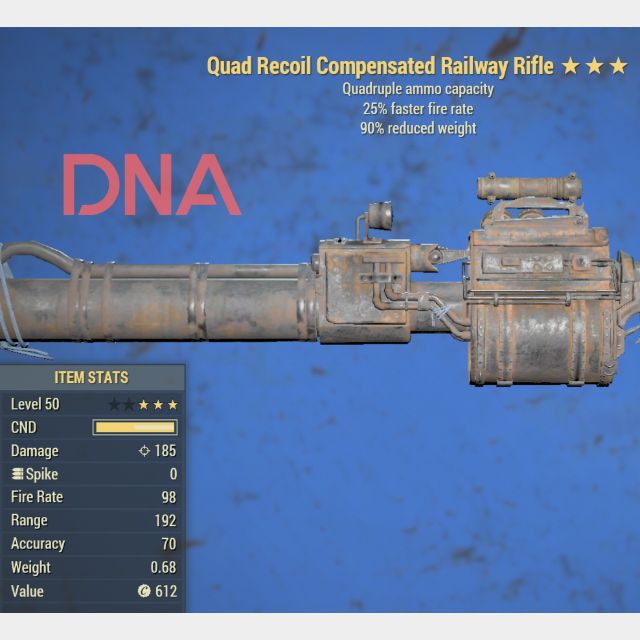 Weapon Q2590 Railway Rifle Game Items Gameflip