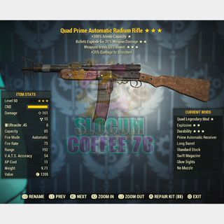 Qe Bs Radium Rifle Game Items Gameflip