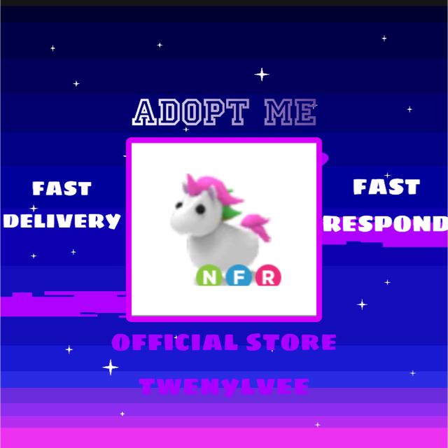 Pet NFR Unicorn Roblox Game Items Gameflip