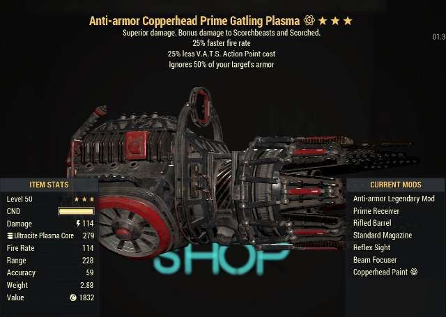 Weapon AA2525 Gatling Plasma Game Items Gameflip