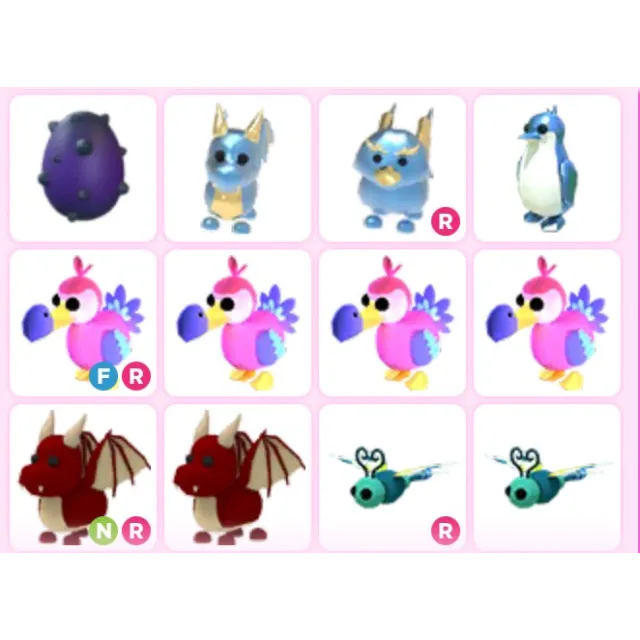 Bundle Adopt Me Pets X Roblox Game Items Gameflip