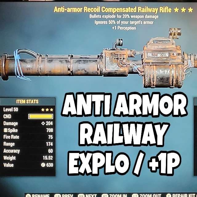 Weapon Anti Armor AAE Railway Game Items Gameflip