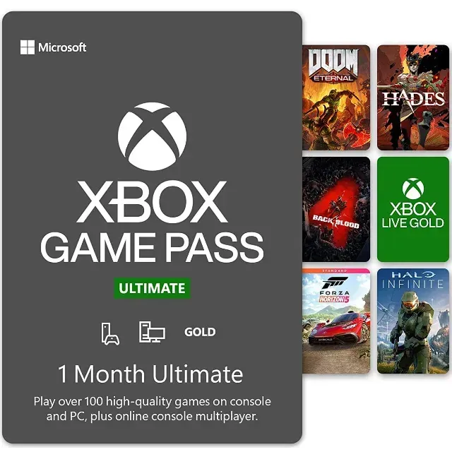 Xbox Game Pass Ultimate Month Non Stackable Global Xbox Gift Card