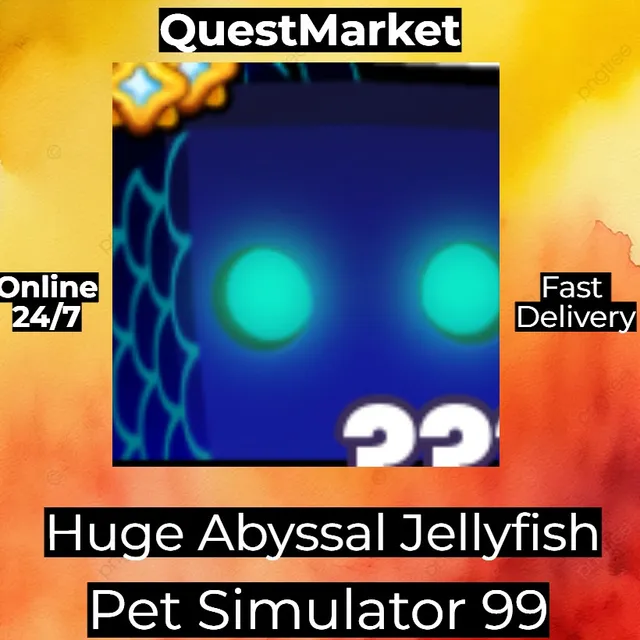 Huge Abyssal Jellyfish Pet Simulator Game Items Gameflip