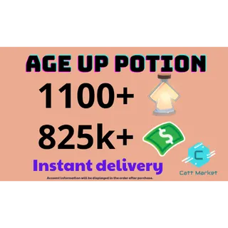 Age up potion account | bucks account 