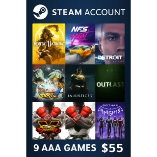 cuenta de steam varios titulos