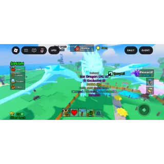 Catch and Tame | Colossal Ice Dragon (Charged, Cosmic & Seabound mutation) Lvl 10