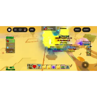 Catch and Tame | Colossal Galaxy Axolotl (Neon, Gold & Albino mutation) Lvl 10 | Roblox