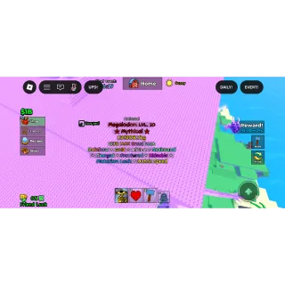 Catch and Tame | Colossal Megalodon (Mythical) Lvl 10 | Rainbow, Gold, Albino, Seabound, Changed & Fractured Mutation 