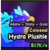 Catch and Tame | Colossal Hydra Plushie | Shiny, Gold & Albino