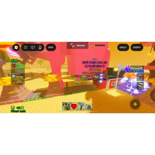 Catch and Tame | Huge Evil Feep (Exclusive) Lvl 10 | Rainbow, Gold, Albino, Seabound, Cosmic & Fractured Mutation