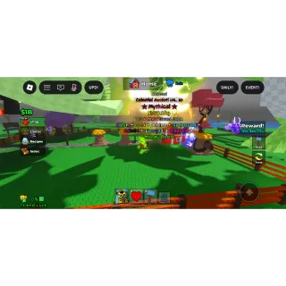 Catch and Tame | Colossal Celestial Axolotl (Mythical) Lvl 10 | Neon, Gold, Albino, Seabound, Admin & Charged  Mutation