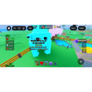 Catch and Tame | Colossal Glacial Gorilla (Rainbow, Gold & Albino mutation) Lvl 10 | Roblox