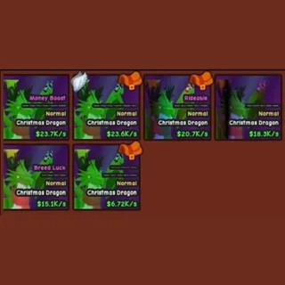 Catch and Tame | 2 Christmas Dragon Normal Size Packs 