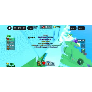 Catch and Tame | Colossal Ice Dragon (Exclusive) Lvl 10 | Rainbow, Gold, Albino, Seabound, Cosmic, Admin & Fractured Mutation