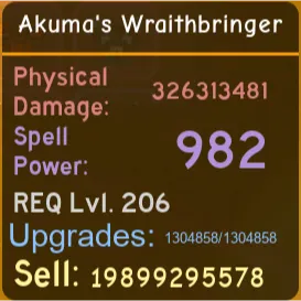 Akuma Wraithbringer Great Pot