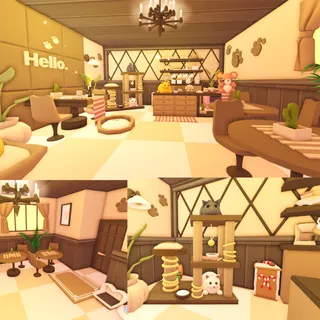 🧸 Cute Pet Cafe /  Adopt Me Build