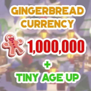 1 MILLION GINGERBREAD ADOPT ME CHRISTMAS EVENT TINY AGE-UP POTION