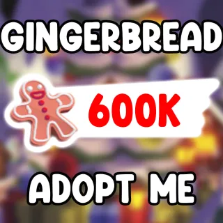 600k Gingerbread Account Adopt me Christmas Event - INSTANT DELIVERY