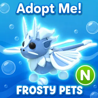 Neon Ice Moth Dragon