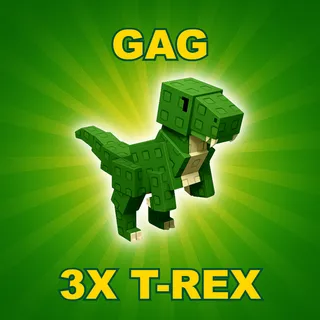 3x GAG T-Rex