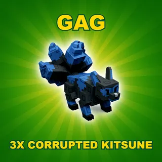 3x GAG Corrupted Kitsune