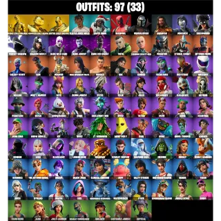 💥 Premium Fortnite Account | 97 Skins  | Midas • Ghoul Trooper • Deadpool • Optimus Prime • Juice WRLD ⚡
