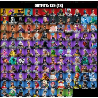 🔥 OG MARVEL FULL SET | Tony Stark + Lara Croft | Rick Sanchez | 129 Skins | Full Access | PC/PSN/Xbox ⚡
