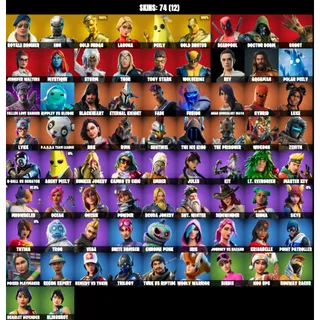 🔥👑 OG FORTNITE ACCOUNT | MIDAS 👑 ROYALE BOMBER 🔥 | MARVEL 🦸‍♂️ | REY ⚔️ | 74 SKINS | FA 🔓