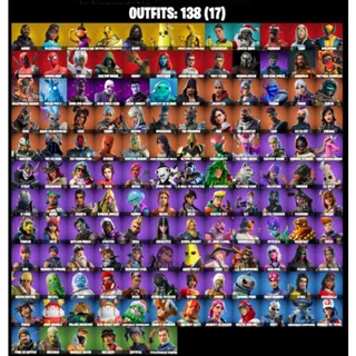 🔥138  SKINS | MIDAS 👑 | DEADPOOL 🩸 | MARVEL SEASON 🦸‍♂️ | MANDALORIAN 🌌 | AQUAMAN 🔱 | OG FA 📧