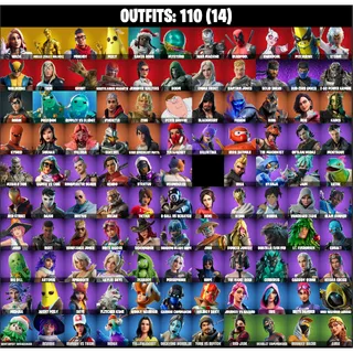 🔥👑 OG FORTNITE ACCOUNT | MIDAS 👑 GODZILLA 🦖 | MARVEL BUNDLE 🦸‍♂️ | ZEUS ⚡ | FA 🔓110 SKIN
