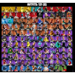 🔥 131 SKINS | RARE DEMOGORGON 👹 | NEYMAR JR 🇧🇷 | REBIRTH RAVEN (DC) 🦅 | MARVEL FULL SET (IRON MAN) | FA 📧