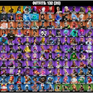 💥 ELITE VAULT Fortnite Account | Renegade Raider + Lara Croft + Spider-Man | 132 Skins | Full Access | PC/PSN/Xbox ⚡