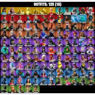 🔥 FORTNITE ACCOUNT | 125 SKINS | MIDAS 👑 | TONY STARK (IRON MAN) 🤖 | LYNX 🐱 | DEADPOOL 🔴 | THE ICE KING ❄️ | OG FA 📧